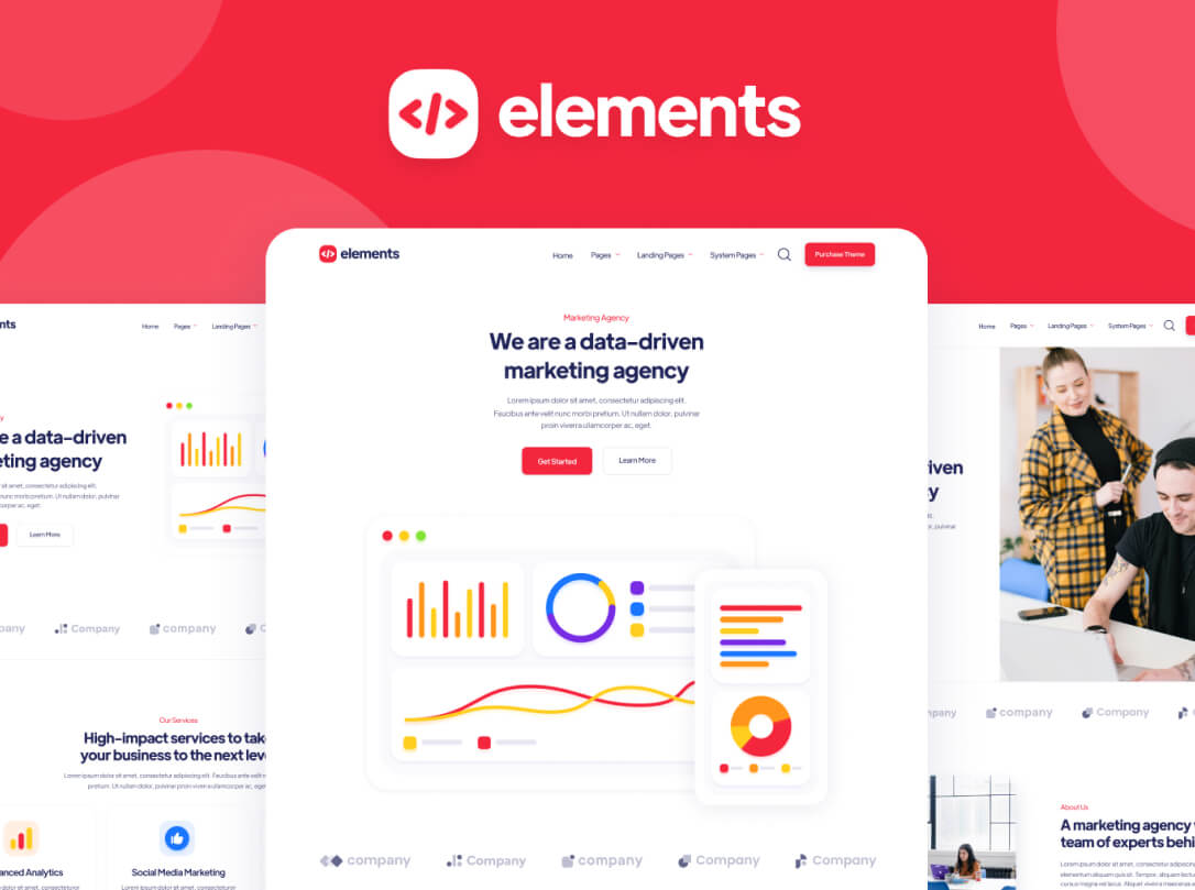 Elements HubSpot Theme