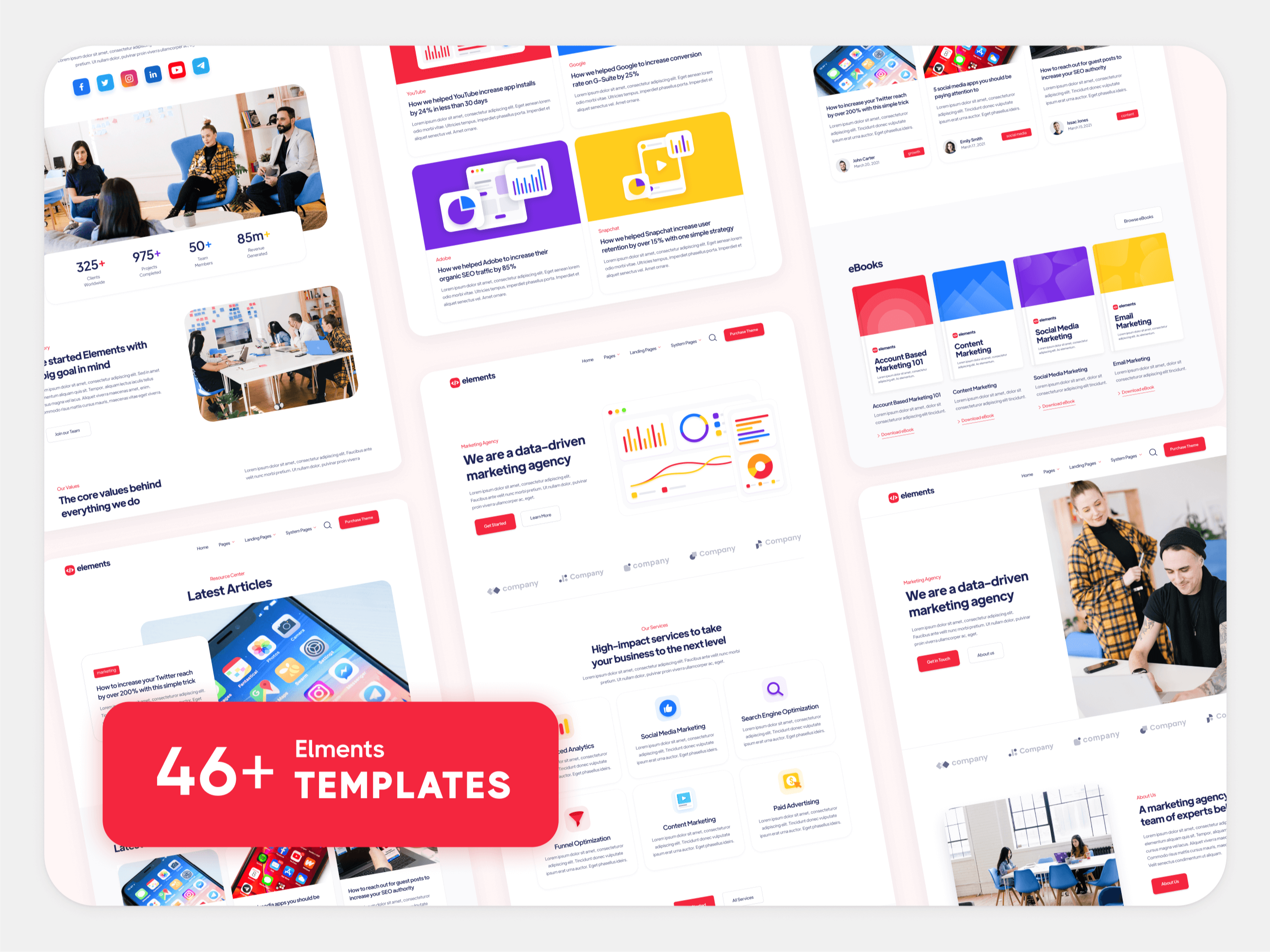 46+ Templates Included